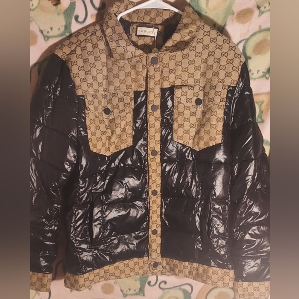 Gucci Black and Brown Men's Jacket